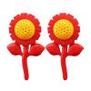 2 Pair-Sunflower-Kids Toy Dumbbell with Bell-Morning Exercises/Dance Performance