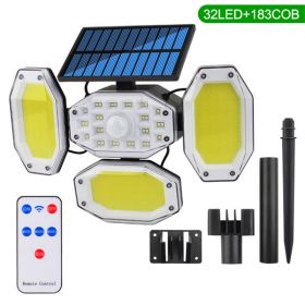 Upgraded Solar Motion Sensor Light Security Lamp Garden Outdoor Waterproof