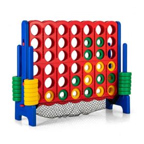 4-to-Score Giant Game Set with Net Storage