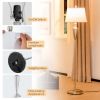 3 Piece Lamp with Set Modern Floor Lamp and 2 Table Lamps