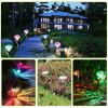 4Pcs Solar Garden Light Outdoor Diamond LED Light IP65 Waterproof Stake Decorative Lamp