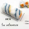 10-Pack Microfiber Paint Roller Covers Mini Naps for Paint Roller Brush Home Painting Supplies; 4 inch