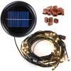 30 LEDs Solar String Light Warm White For 8 9 6rib WD Umb